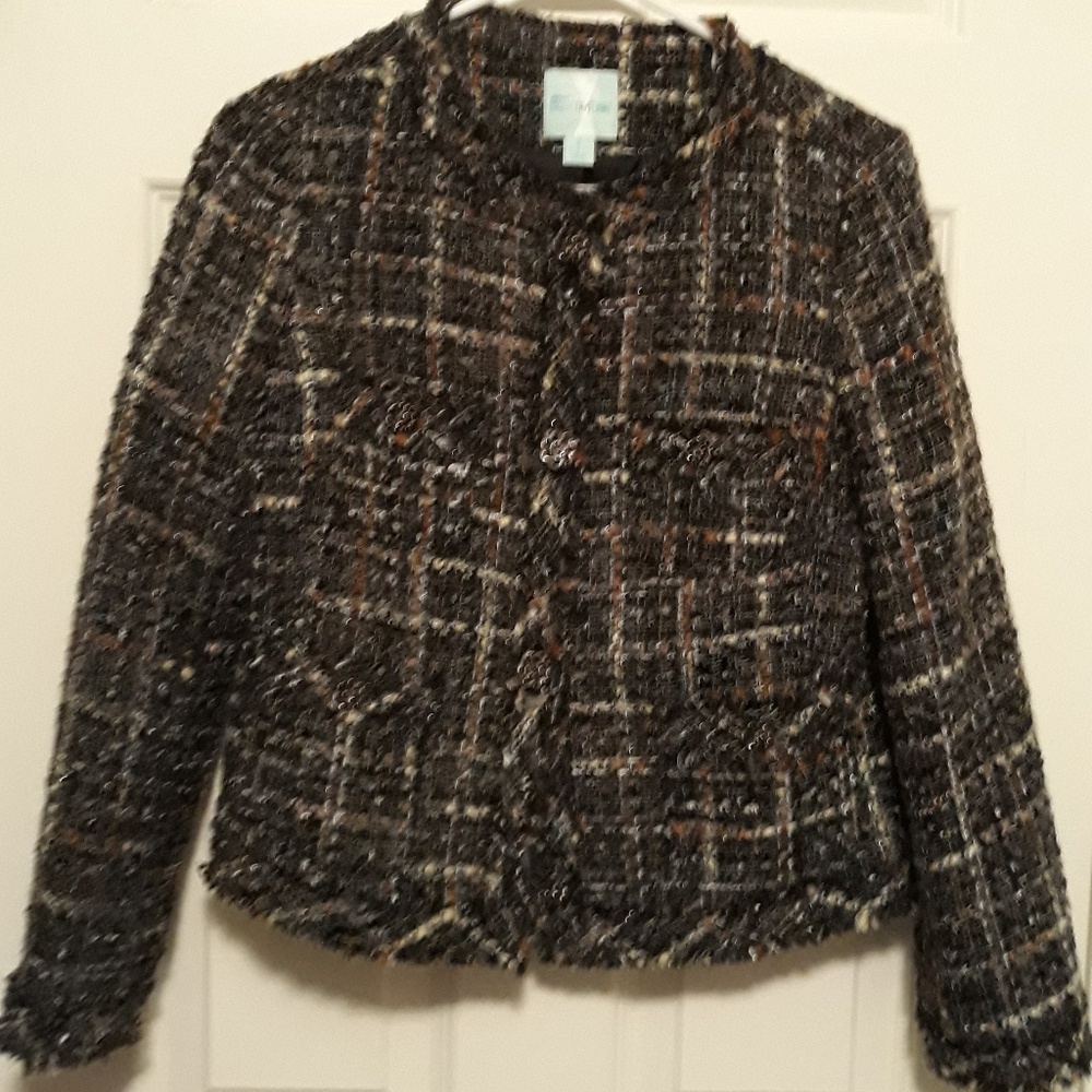 Old Navy Tweed Jacket EUC